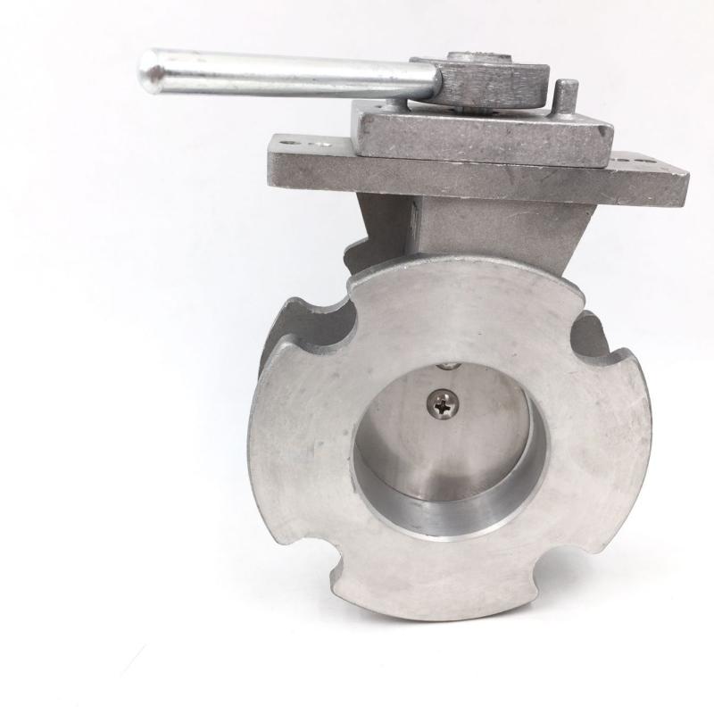 Actuator Butterfly valve Butterfly aluminum alloy air valve Kiln air valve Gas butterfly valve Air valve Kiln accessories DN25