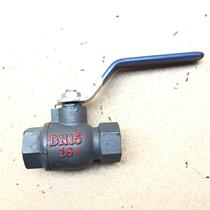 Silk opening high temperature ball valve Q11M-16 ductile iron internal thread wire buckle boiler steam wire buckle handle ball valve