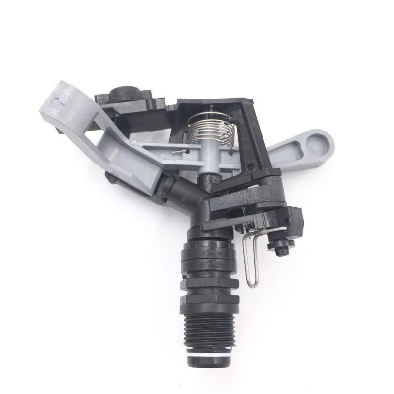 4 points Plastic rocker nozzle Greening irrigation sprinklers gardening 360-degree adjustable automatic rotating lawn spray head