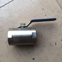 Stainless steel ball valve semi-Steel all-steel wire mouth wide internal threaded ball valve stainless steel valve Q11F-16P