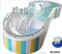 Luxury acrylic assembly with slide for childrens bath rafting swimming pool 8 45*3 3*1 3 m