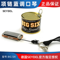 German SEYDEL stainless steel spring BIG SIX 6th Confucius necklace blues harmonica BLUES FOLK