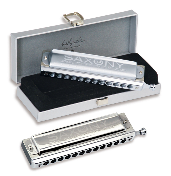 Germany Seydel imported Seydel stainless steel reed 12-hole chromatic harmonica SAXOPHONE metal body