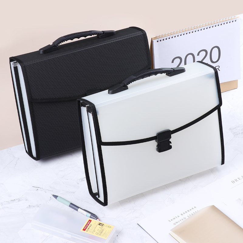 Multi-layer portable multi-card bag 26-layer folder file bag student large-capacity test paper bag storage classification information bag - Taobao