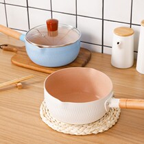 Milk pot small ceramic gas stove for non-stick cooker induction cooker special small soup pot milk pot handle household