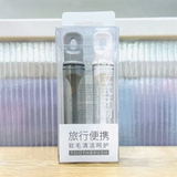 Miniso, мягкая портативная зубная щетка для путешествий, 2 шт