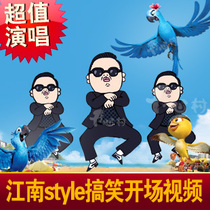  Gangnam style creative opening title Wedding planning Uncle Bird video wedding trailer Wedding video production