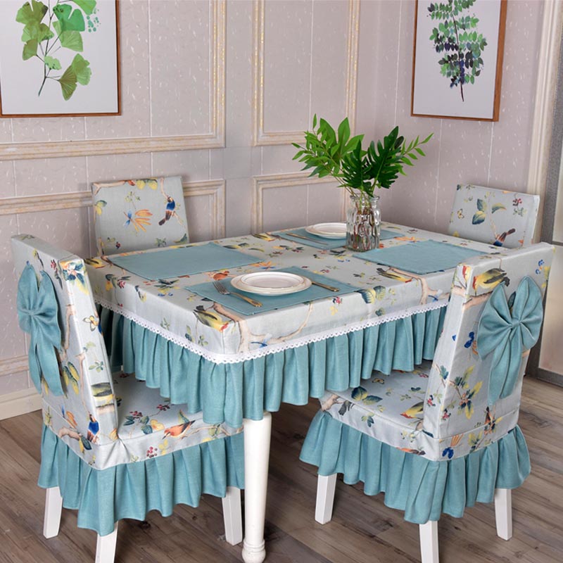 Nordic home dining chair cover chair cover leather pier cover meeting room seat cover square stool cover bench cover stool thickened