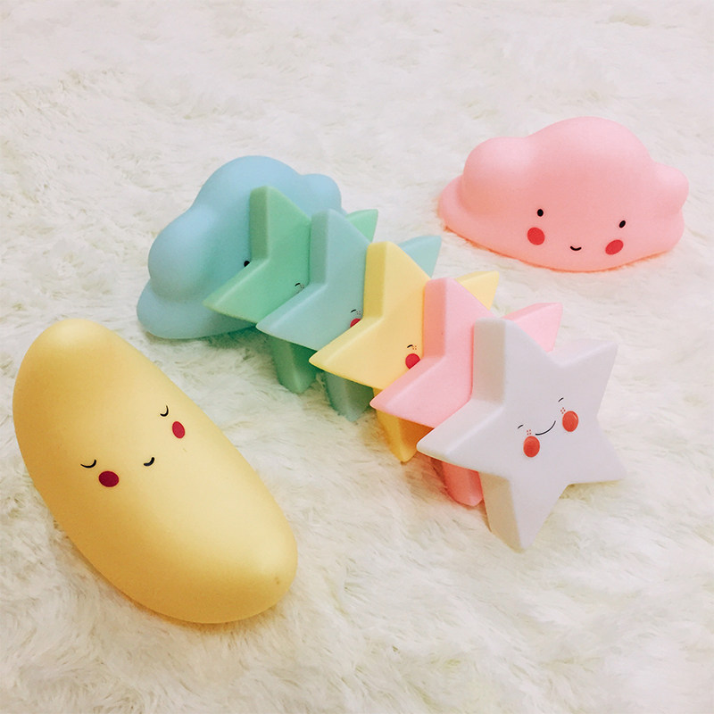 Creative Energy Saving Children Tent Bedroom Light Bed Headlights Baby Boy Toy LED Small Night Light