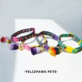 Этнический безопасный чокер, колокольчик с кисточками, ожерелье, аксессуар, домашний питомец, этнический стиль, кот