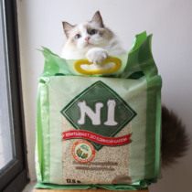 N1 corn cat litter deodorant cat litter low dust washable toilet cat litter plant tofu sand original flavor