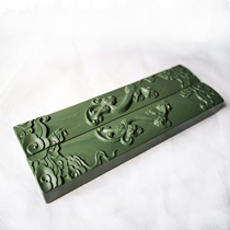 Zhenshi paperweight paper pressure Stone Imperial Yantang Songhua stone room original stone old pit classical carving calligraphy ceremony