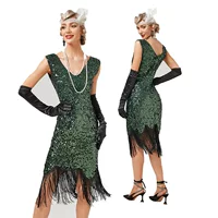 Green (single dress size runs too large)