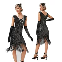 Black (single dress size runs large)