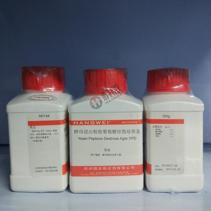 杭州微生物 酵母浸出粉胨葡萄糖琼脂（YPD） 250g M0144