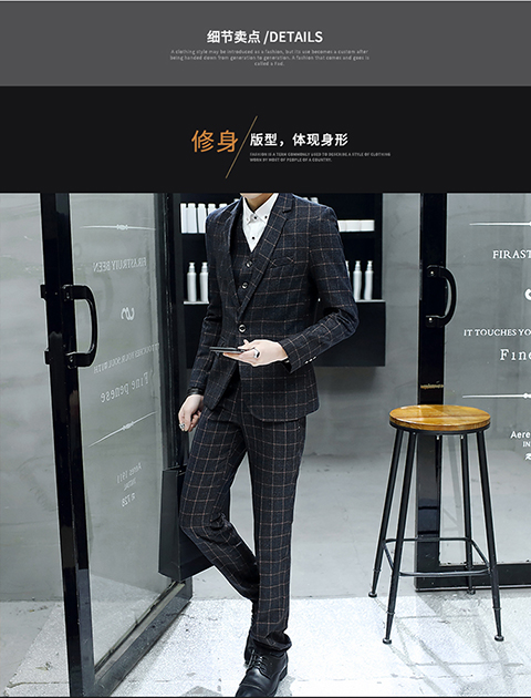 Áo khoác thanh niên Hàn Quốc Bộ đồ vest nam phù hợp với quần áo mỏng phù hợp với nhà tạo mẫu tóc blazer nam