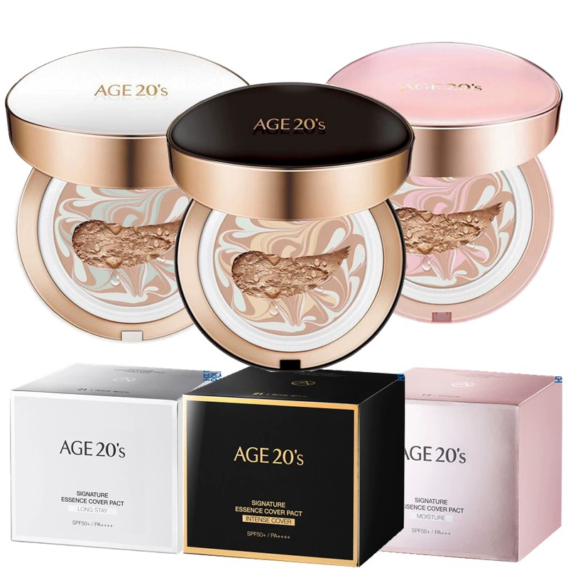 Hàn Quốc Aekyung cushion BB Cream Aekyung hàng đầu cửa hàng chính thức CC cream mới age20s kem che khuyết điểm bùng nổ nước - Kem BB