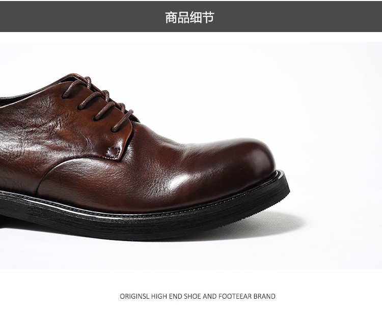 Châu Âu và Hoa Kỳ đầu tròn giày đơn giản giản dị tay nam chà màu thấp để giúp giày cũ retro giày lớn nam hoang dã - Giày thấp giày sport