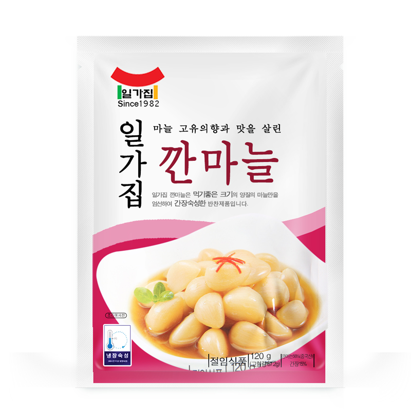 South Korea's original imported pickled garlic side dishes before meals