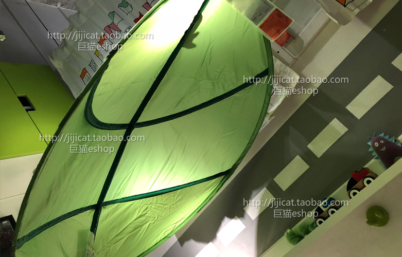 ikea IKEA Levallois che che giường có màn giường ngủ vỏ IKEA lá hình dạng giường ngủ Punta trẻ em lưới lá lớn - Bed Skirts & Valances rèm quây giường ngủ