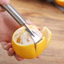 Orange opener 304 stainless steel grapefruit peeler orange peeler grapefruit peeling knife orange peeling tool