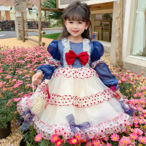 In autumn 2022 the new girls dress Princess Lolita girl baby Lolita dress