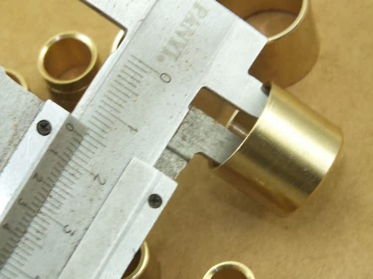 Brass copper hoop DIY phụ kiện đồng hoop đầu đồng đồng tay áo đồng nhẫn khắc phụ kiện dao billiards đầu đồng bộ bàn bi a