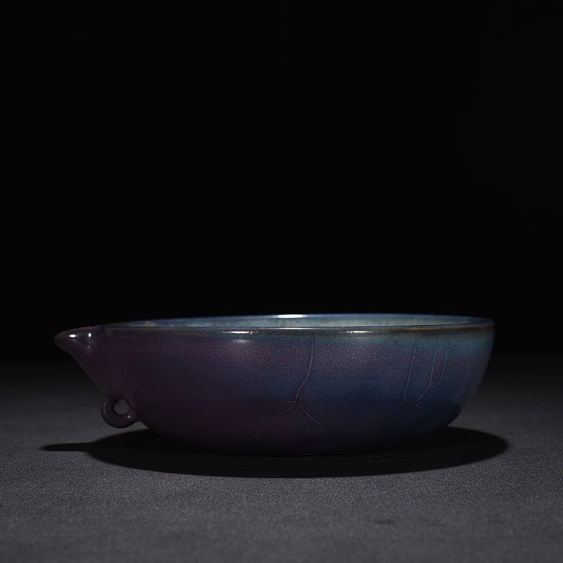 The Song Jun Kiln is flattery with a dazzling rose purple glazed.