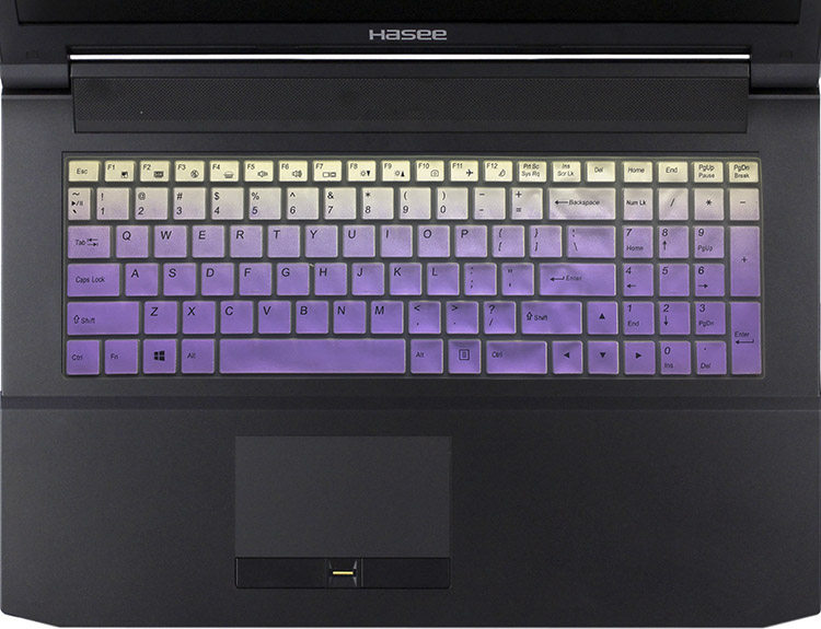 Magician steel magic G57 keyboard protective film 15 6 inches computer notebook full coverage dustproof transparent cute cover pad color bump silicone TPU cartoon non-luminous hair buttons 15