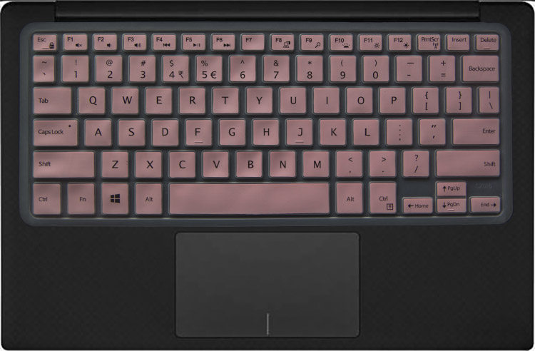 Dell XPS 13 (XPS13D-9343-5608T keyboard anticollision strip film 13 3 inch pen electric full coverage dust protection cover cushion waterproof and anti-ash protection button rugged and transparent silicon