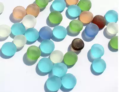 Rigio Natural Element Materials children's early education classroom ring-creating frosted transparent glass stone