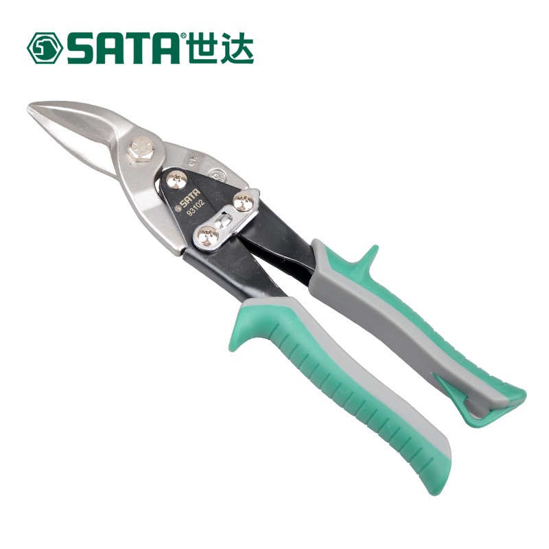 Shida Five Gold Tools Right Head Handmade Sheet Iron Sheared Air Cut Manual Sheared Guillotine Sheared White Sheet sheared 93102