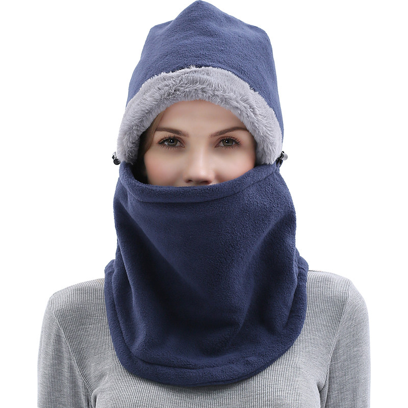 Cap Men's winter bicycling windproof and warm hat fishing hat Outdoor Han version grabbing suede hat anti-chill jacket head of Lei Feng's hat