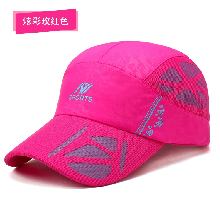 Hat nam visor mùa hè sun hat nữ Hàn Quốc phiên bản của mũ bóng chày ngoài trời đi xe đạp mát hat nhanh chóng làm khô kem chống nắng thể thao cap