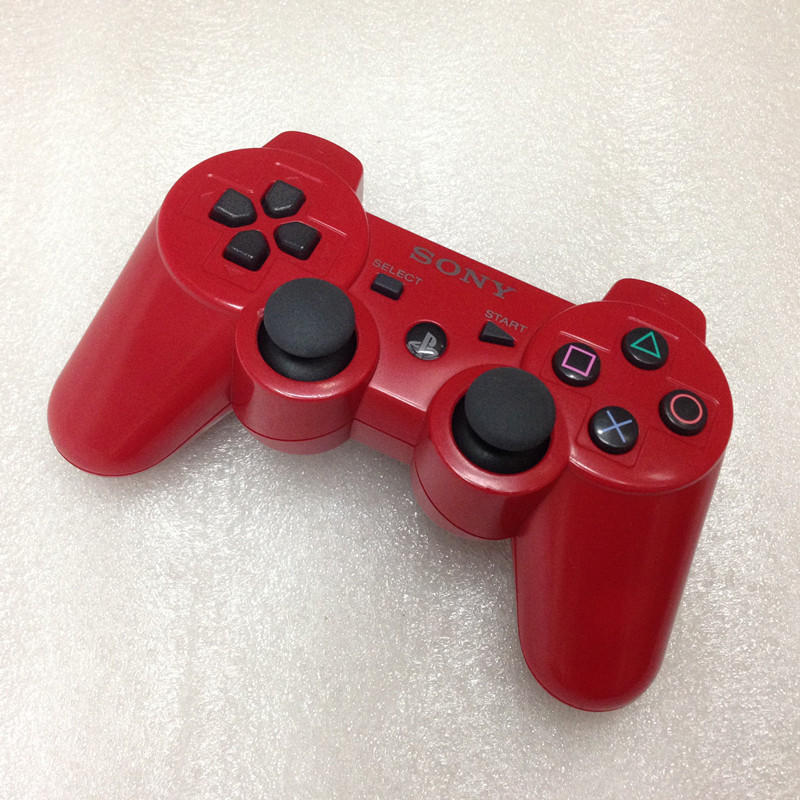 Bộ điều khiển trò chơi không dây Bluetooth PS3 Bộ điều khiển trò chơi rung đôi 6 trục Máy tính PC điều khiển trò chơi PS3 - Người điều khiển trò chơi tay cầm chơi game điện thoại