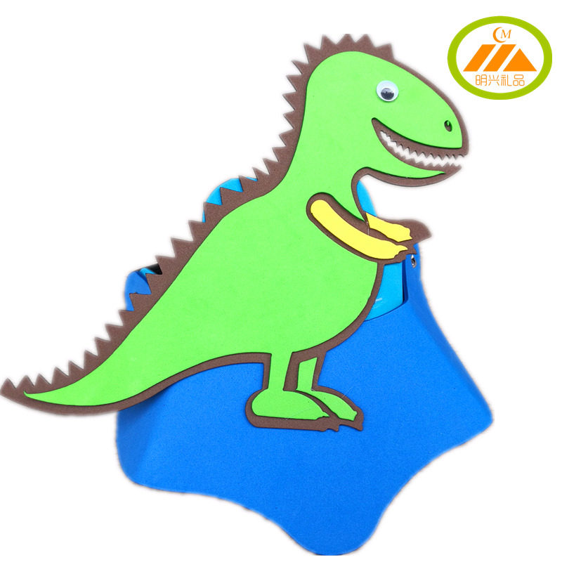 Small dinosaur headgear Tyrannosaurus rex head cover animal mask children's kindergarten sports meeting performance hat performance props