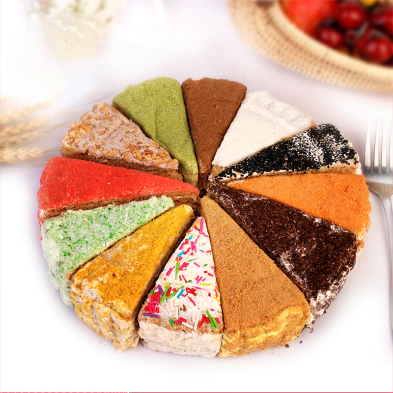 Russian flavor Tilamissu honey cream cake with 12 taste delicious pastries 700 g