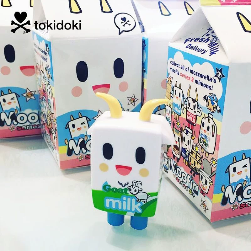 Серия завтрак Tokidoki Milk Family 2-е поколение Подтверждение слепого бокса Новая оригинальная