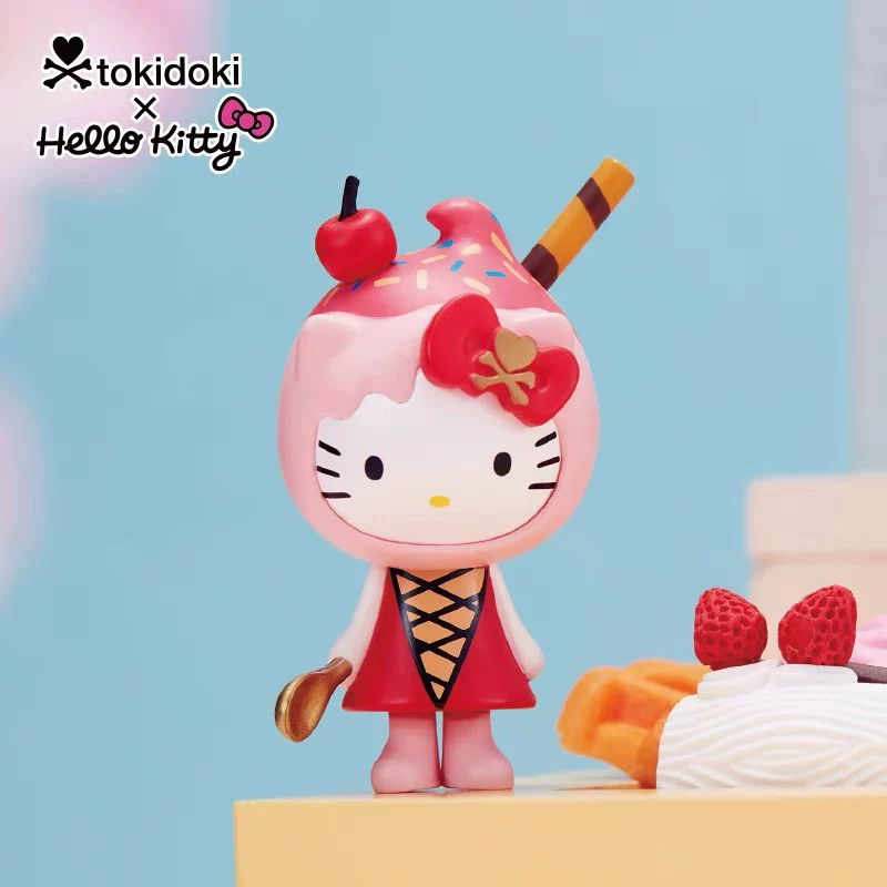 TOKIDOKI X Hello Kitty Единорог Кооперативный Писатель 2-й сезон 2 новое подлинное подтверждение Слепая коробка