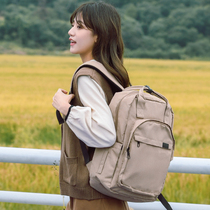 Qminica Net Red Double Shoulder Bag Woman Large Capacity Travel Backpack 2022 New Tide Travel Bag Computer Bag Brief