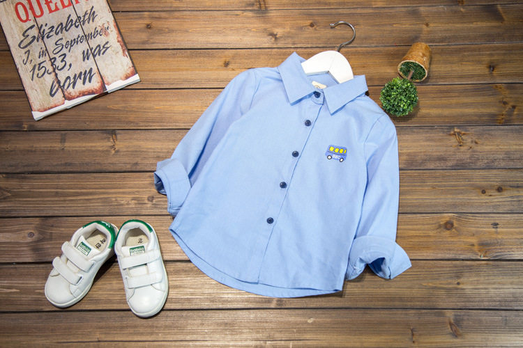 Chemise garcon à manche longue - Ref 2078843 Image 31