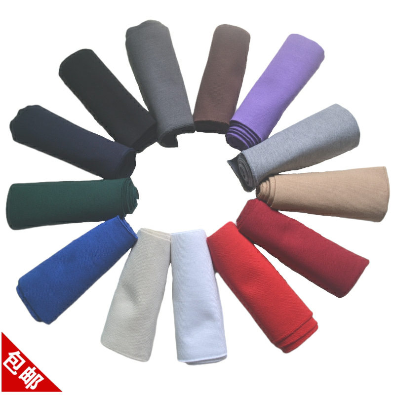 Silk light cotton thin section soft romark clothing accessories threaded cuff neckline clothes elastic closing tightness
