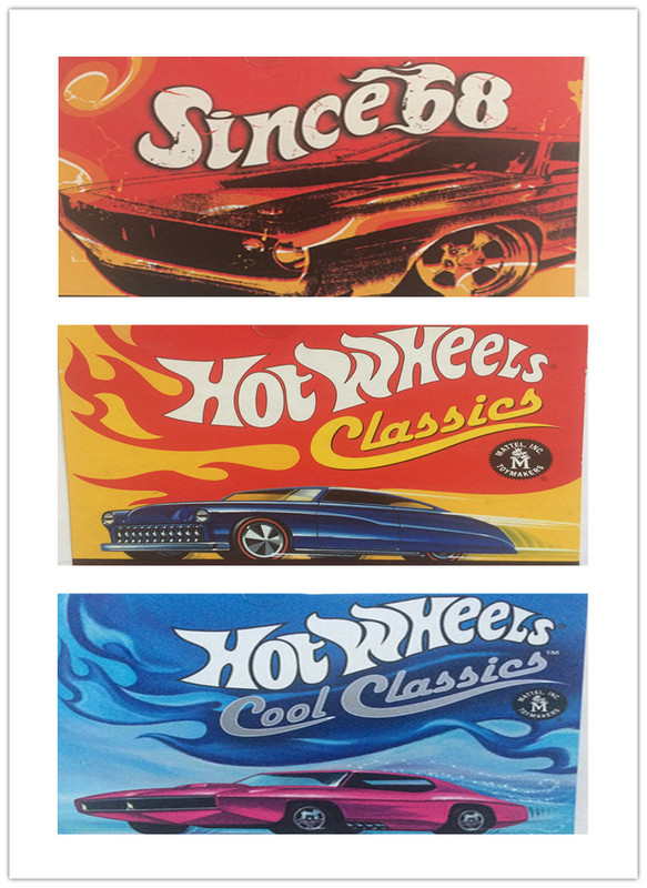 Hot Wheels Hotwheels Alloy Car Classics, Since68, Cool Series Metal Chassis Model Car