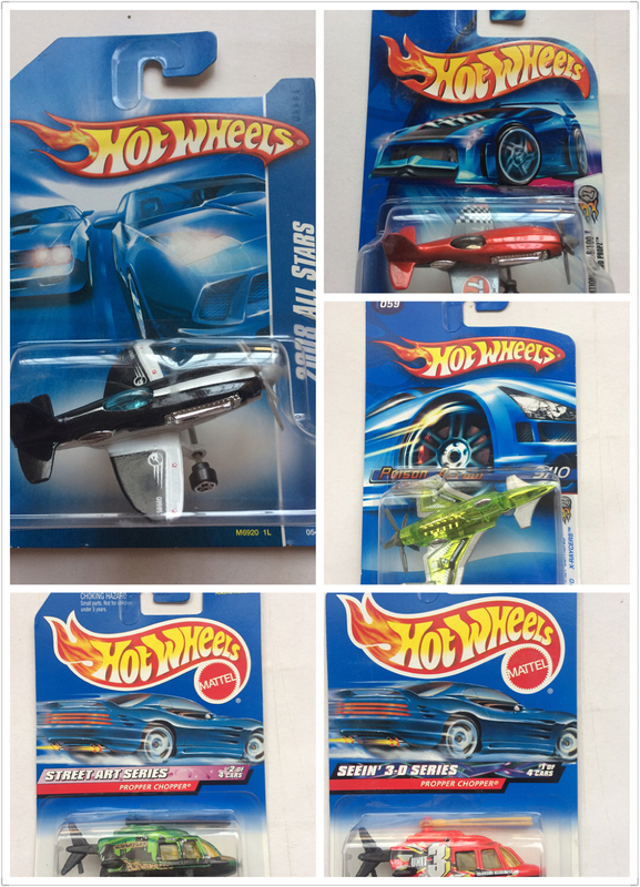 Hot Wheels Puka Plane Collection