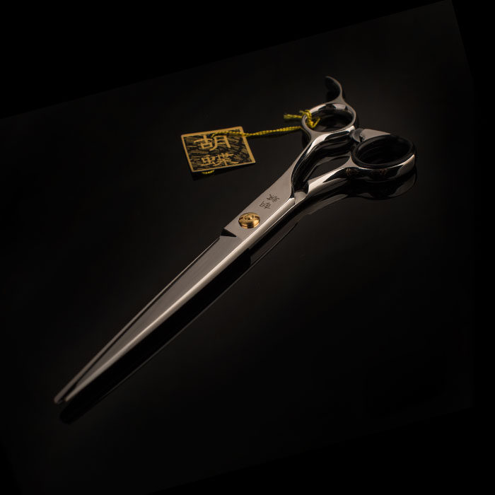 Japan Hu Butterfly butterfly scissors pet beauty scissors IRODORI Super color straight cut 7 inch China agent