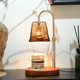 [Amber Era]Medieval-Style Wax Melting Lamp, Adjustable Height, Flameless Aromatherapy Lamp, Bedroom Candle Melting Lamp, Practical Birthday Gift