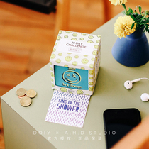 DOIY Spot Spain 30 Days Life Challenge Guide Goals Blind Box Fun List Birthday Gift Valentines Day