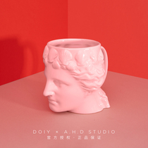  Spot AHD｜Spanish DOIY goddess mug Nordic literary and creative gift statue coffee cup water cup
