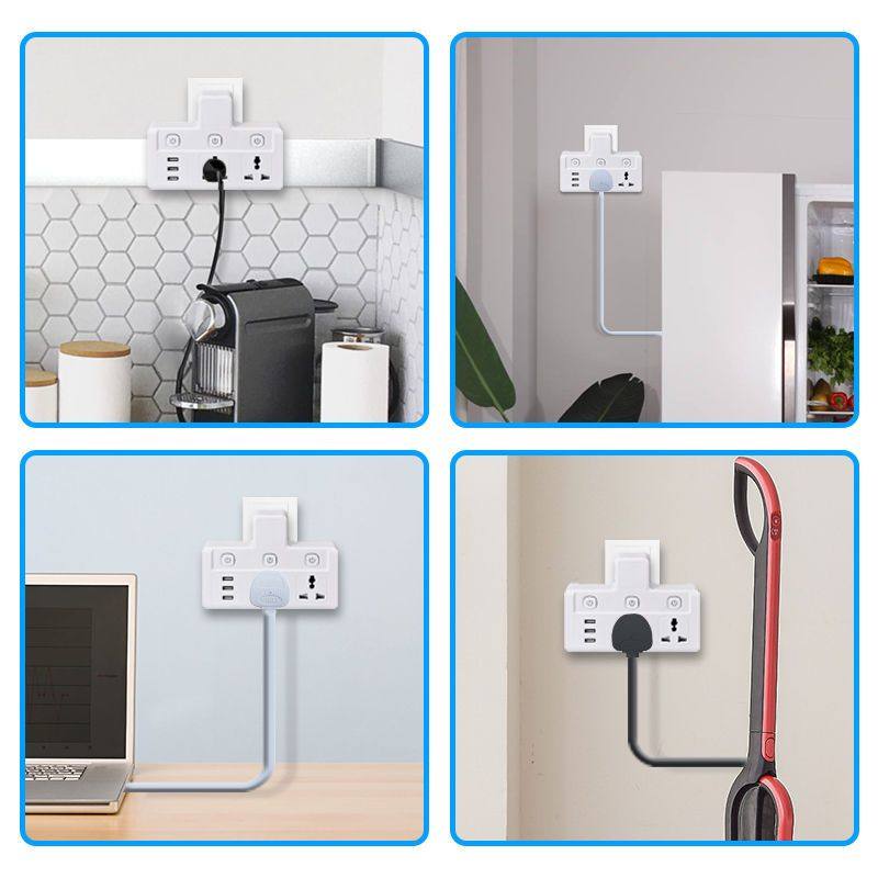 British Standard Hong Kong Version Multi-Function Socket British-Style Adapter One-To-Many Converter 3 USB Travel Universal Power Strip