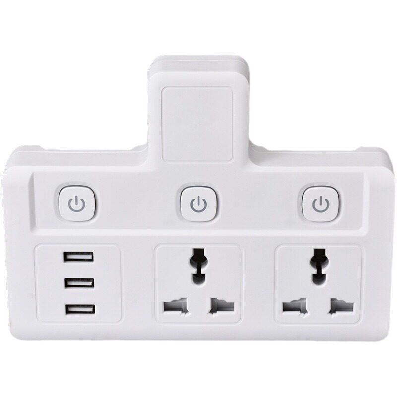 British Standard Adapter Hong Kong Version Charging Converter for International Travel with USB Wireless Power Strip Universal Socket Panel